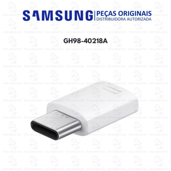 Adaptador Original Samsung USB Tipo-C para Micro USB – GH98-40218A