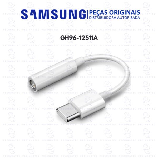 Adaptador USB‑C para Jack 3.5 mm Original Samsung Galaxy Tab S5e – GH96‑12511A