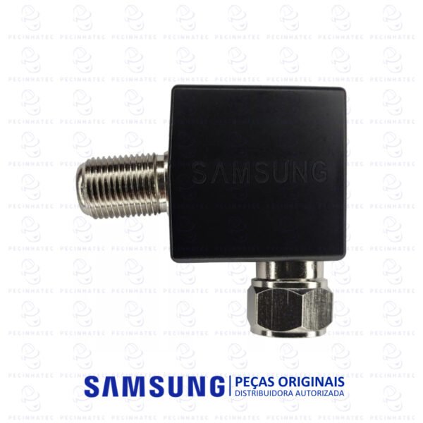 Adaptador Antena Coaxial Smart TV Original Samsung 90° – AA59‑00416C - Imagem 2