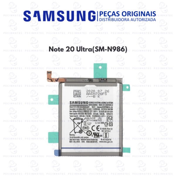 Bateria Original Samsung Galaxy Note 20 Ultra – GH82-23333A