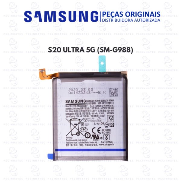 Bateria Original Samsung Galaxy S20 Ultra 5G – GH82-22272A