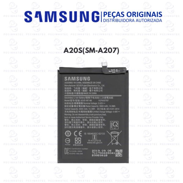 Bateria Original Samsung Galaxy A20s – GH81‑18936A