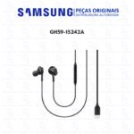 Fone de Ouvido AKG USB-C Preto Original Samsung – GH59-15242A