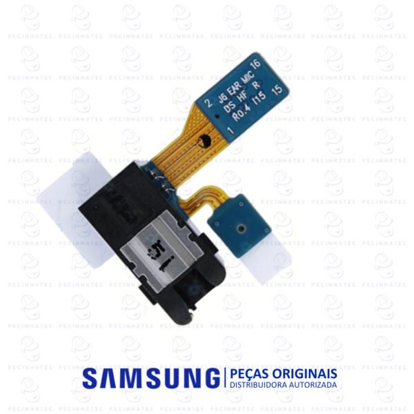 Flex Conector Fone P2 Microfone J6 J600 2018 J8 J800 SAMSUNG – GH59-14925A - Imagem 2