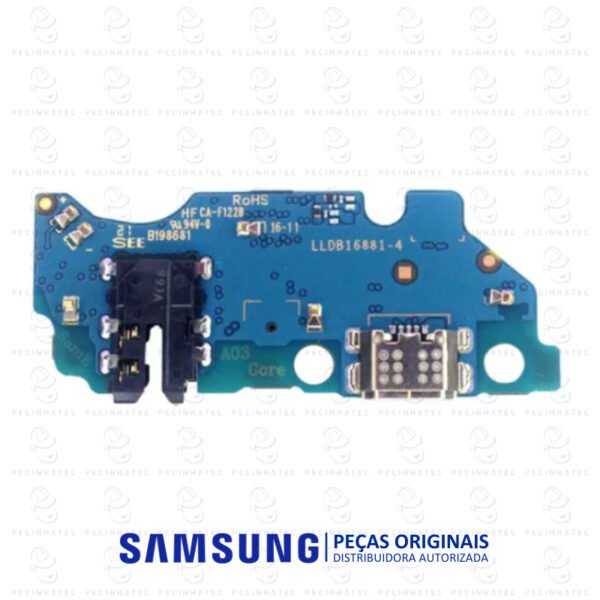 Placa de Carga Original Samsung Galaxy A03 Core SM‑A032 – GH81‑21712A - Imagem 2
