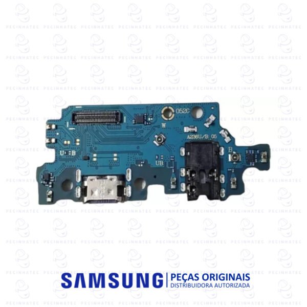 Placa de Carga Original Samsung Galaxy A23 5G SM‑A236 – GH96‑15504A - Imagem 2