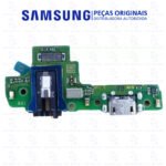 Placa de Carga Original Samsung Galaxy A10s SM‑A107 (Versão M15) – GH81‑17484A