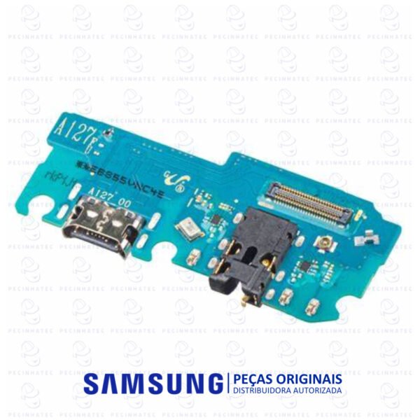 Placa de Carga Original Samsung Galaxy A12 SM‑A127 – GH96‑14636A - Imagem 3