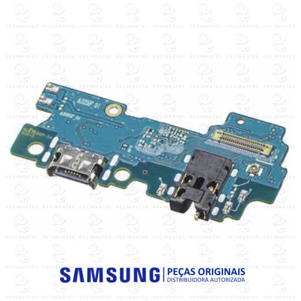 Placa de Carga Original Samsung Galaxy A22 4G SM‑A225 – GH59‑15487A - Imagem 3