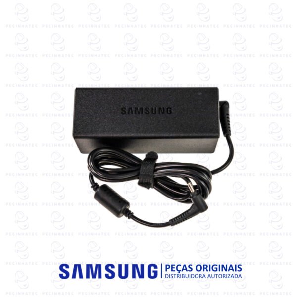 Fonte Externa Notebook 19V (Cabo Inteiro/Entrada Fina) – SAMSUNG – BA44-00296A - Imagem 2