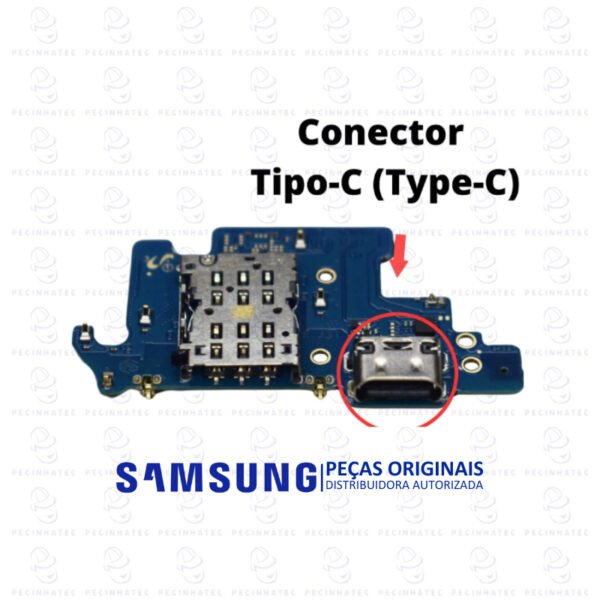 Placa de Carga Original Samsung Galaxy A80 SM‑A805 – GH96‑12542A - Imagem 3