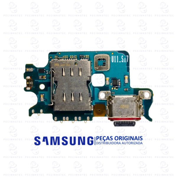 Placa de Carga Original Samsung Galaxy S22 SM-S901 – GH96-14922A - Imagem 2