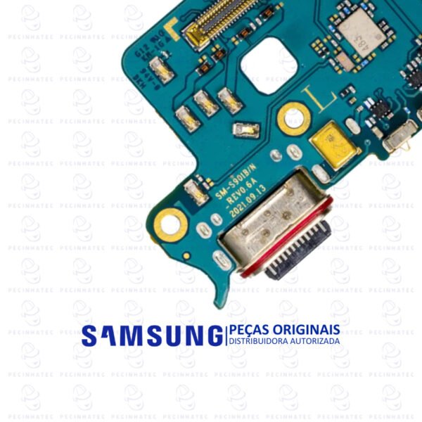 Placa de Carga Original Samsung Galaxy S22 SM-S901 – GH96-14922A - Imagem 3